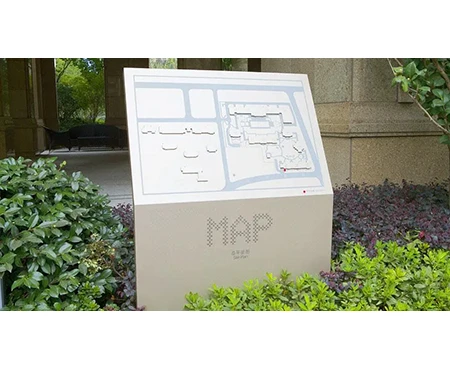 建筑总平面标识