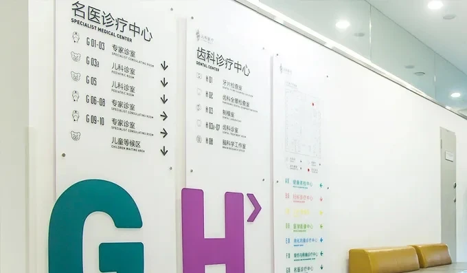 医院导视系统设计必须保证以下内容